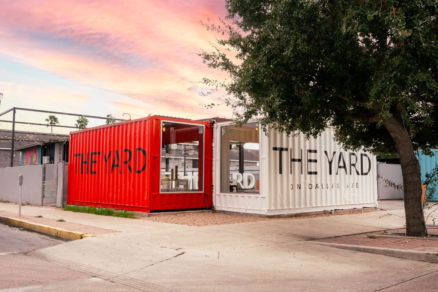The Yard McAllen — outdoor bar